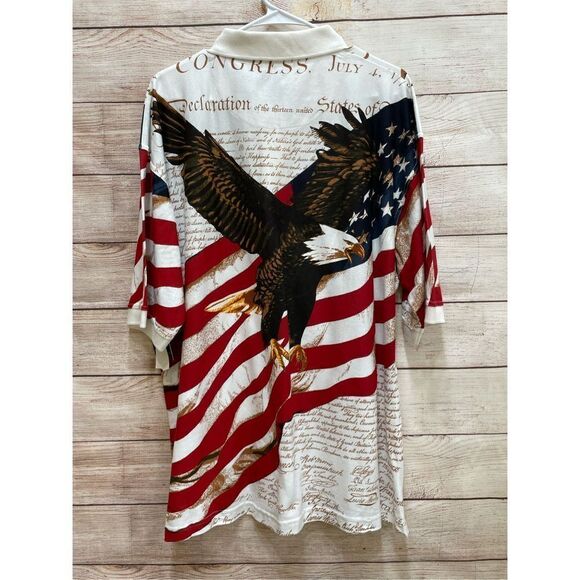NEW WITH TAGS COTTON TRADERS‎ GRAPHIC SOARING EAGLE SHIRT
SIZE LARGE - Picture 6 of 8
